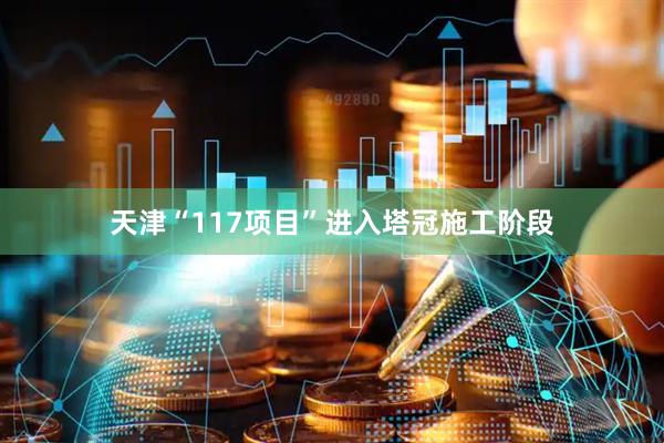 天津“117项目”进入塔冠施工阶段